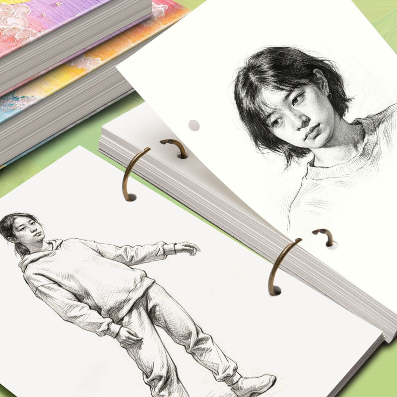 A5 Loose Leaf Sketchbook 60 Sh - Art Sketchbook Ring recension och pris