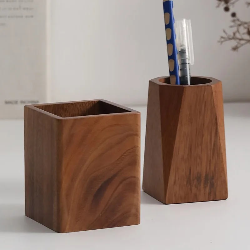 Wooden Pen Holder A Colorful P - Stationery Office Supply Store recension och pris