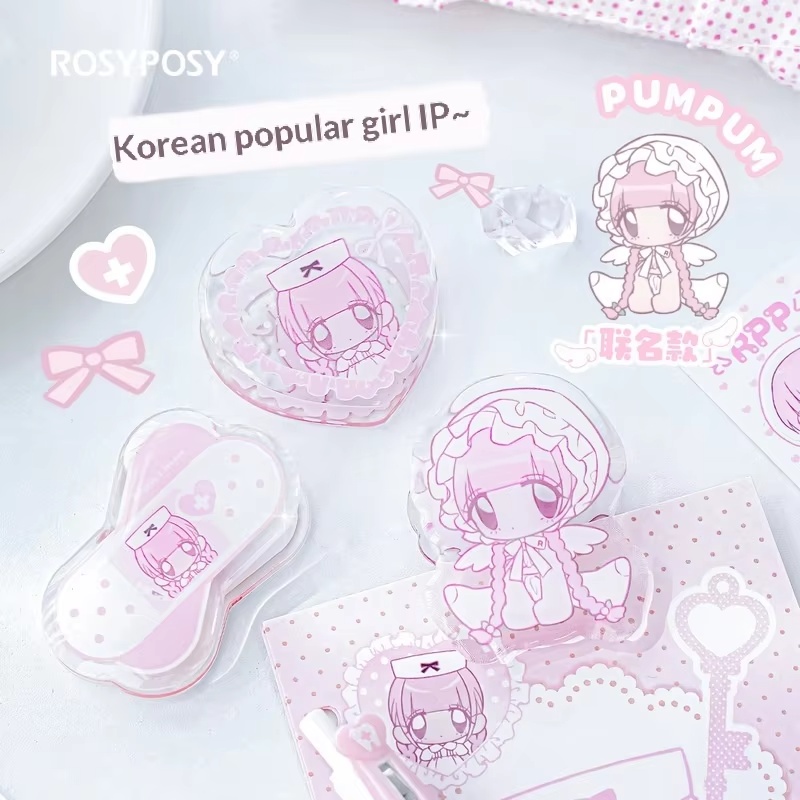 Rosyposy Pumpum Acrylic Binder - Binder Clip Assorted recension och pris