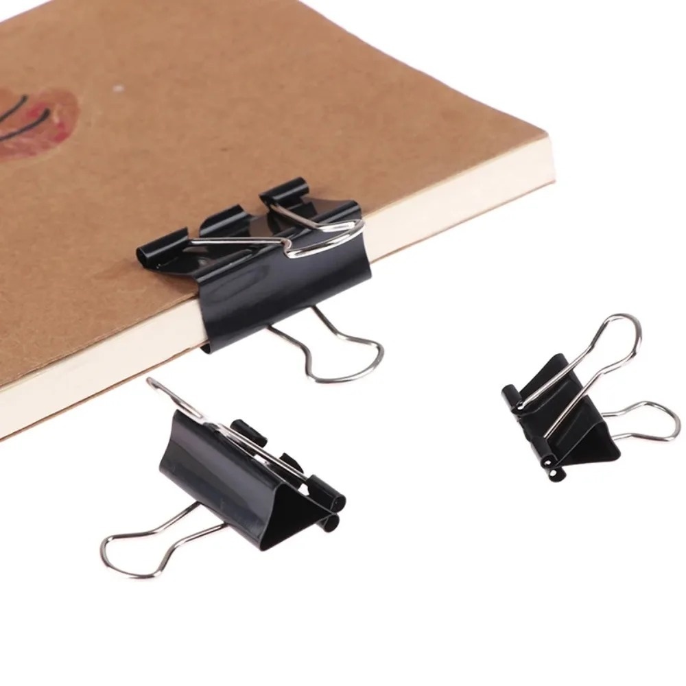 10Pcs Foldback Metal Binder Cl - Binder Clip Assorted recension och pris