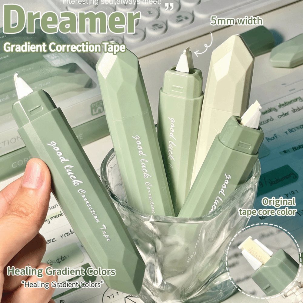 5pcs Original Paper Color Corr - Correction Tape Roller recension och pris