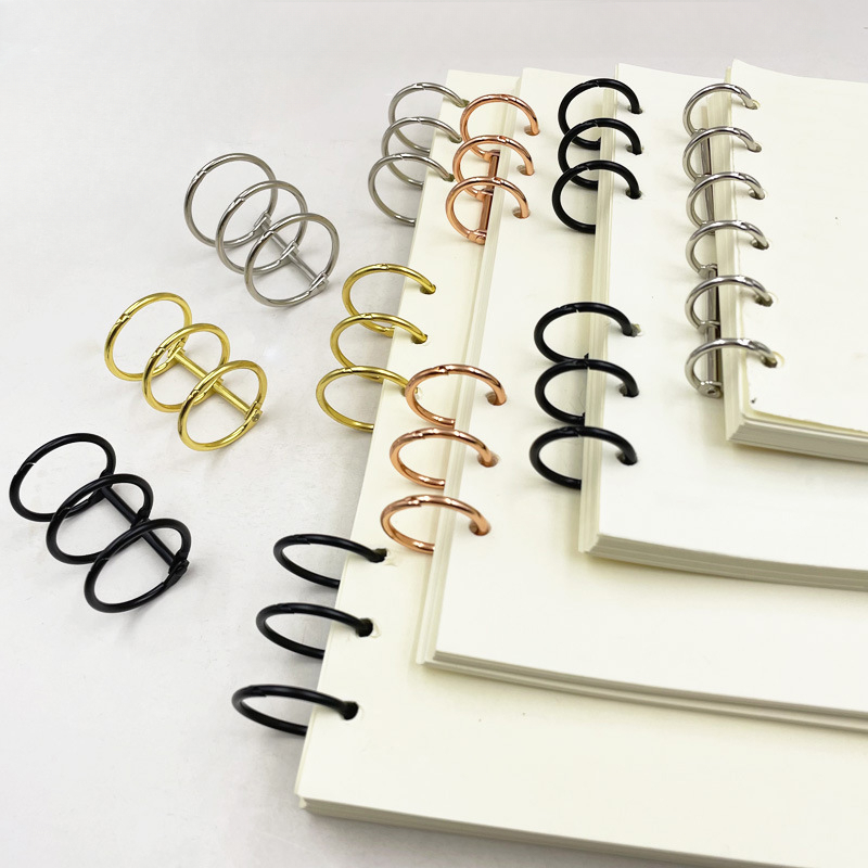 2pcs/set Metal Book Rings File - Binder Clip Assorted recension och pris