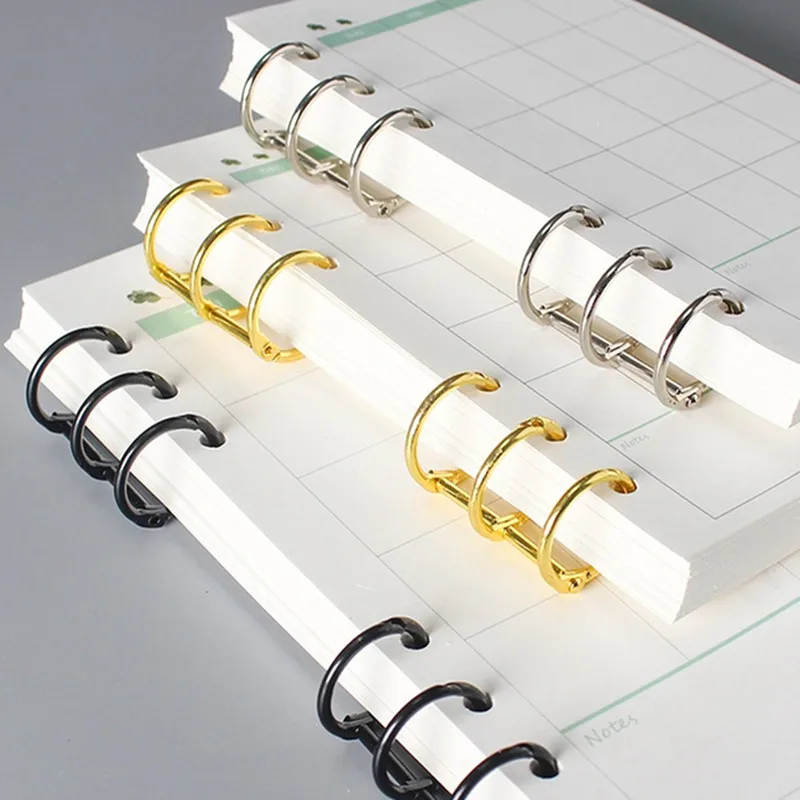 2pcs/set Metal Book Rings File - Binder Clip Assorted recension och pris