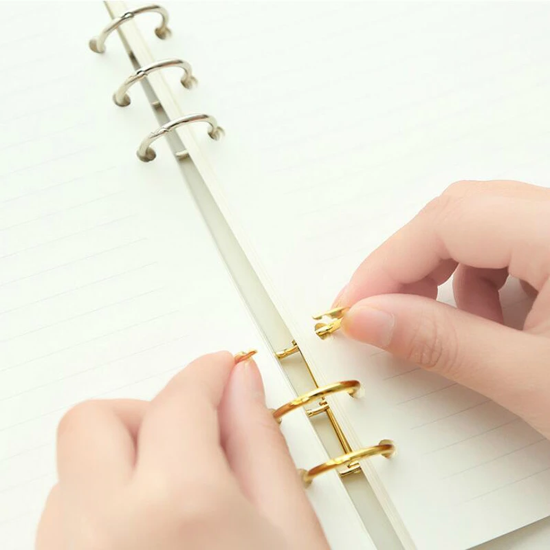 2pcs/set Metal Book Rings File - Binder Clip Assorted recension och pris