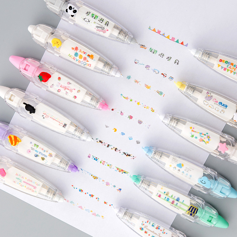 KawaiiDuck Panda Cherry Fish B - Correction Tape Roller recension och pris