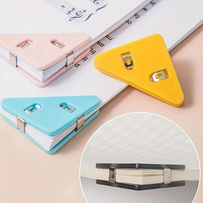 22pcs Clear Triangle Clip Set  - Binder Clip Assorted recension och pris