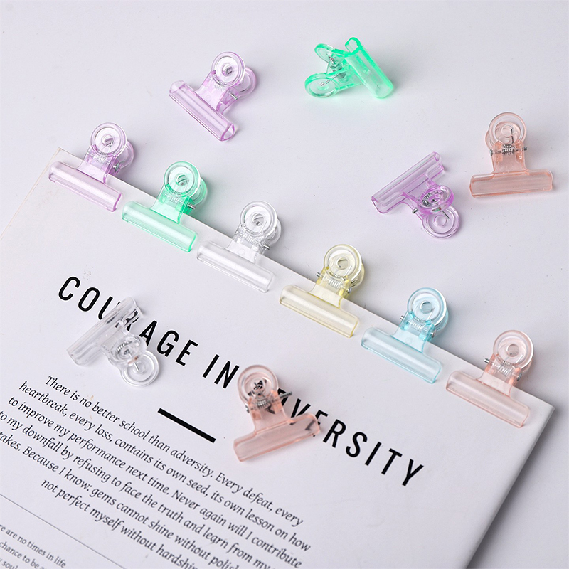 10/20pcs 31mm Candy Color Plas - Binder Clip Assorted recension och pris