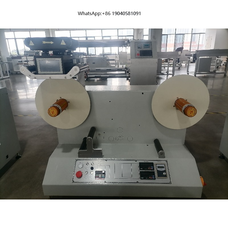 High Precision Automatic Rewin - Sticker Label Roll recension och pris