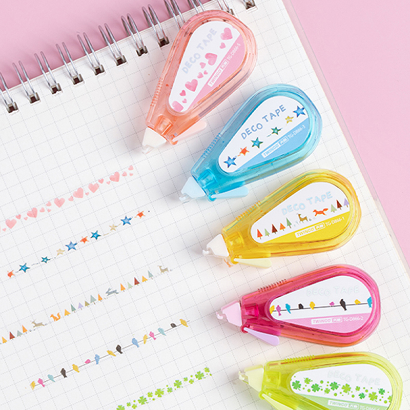 1pc Kawaii 5mm*5m Mini Pattern - Correction Tape Roller recension och pris