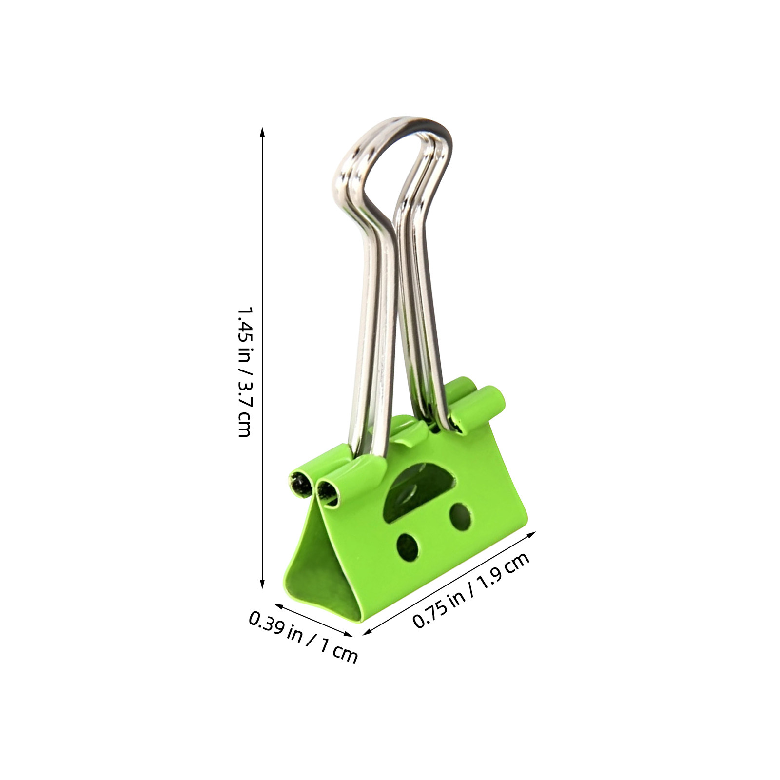 40Pcs Assorted Color Tail Clip - Binder Clip Assorted recension och pris