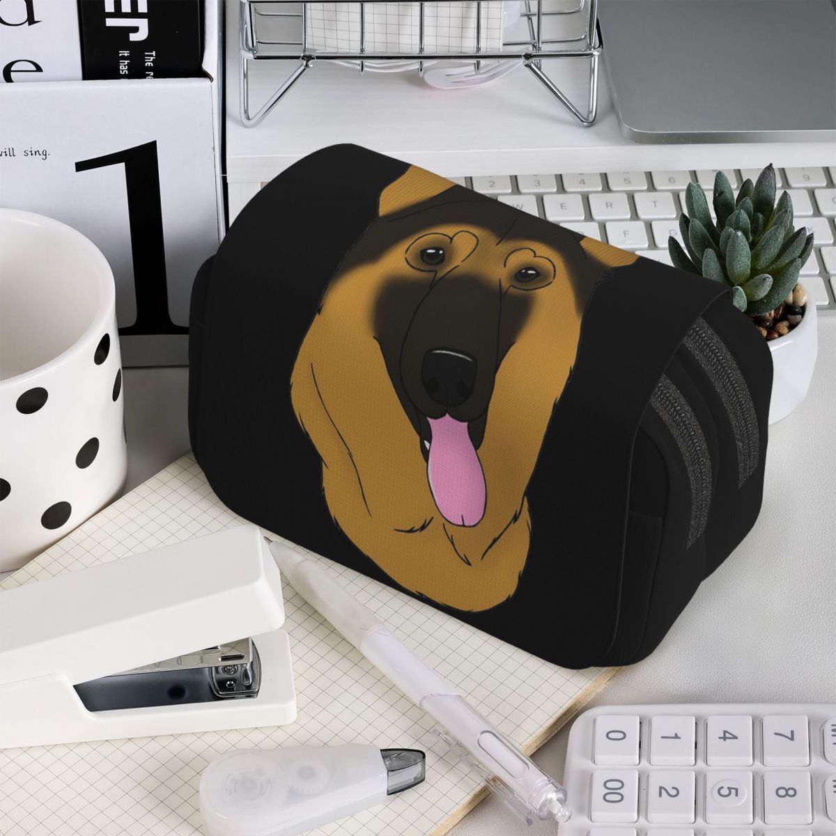 German Shepherd Dog - Black An - Tan Stationery & Office Supply recension och pris